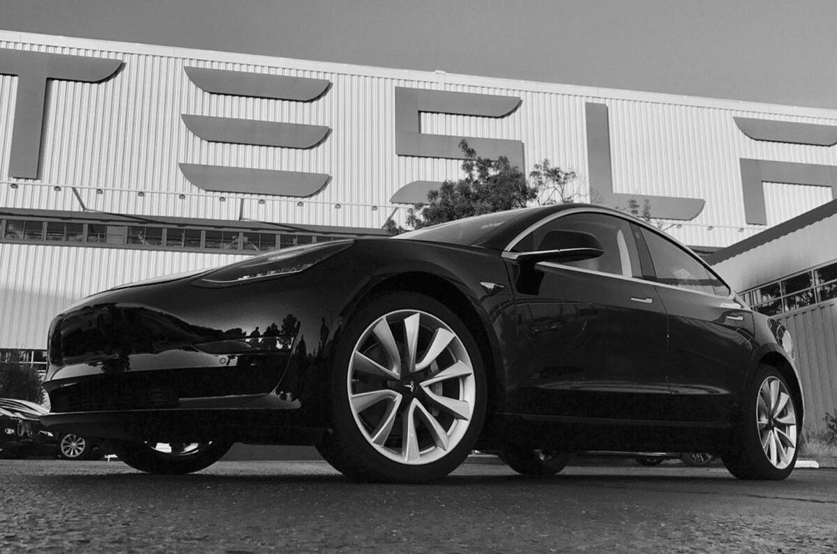 First production Tesla Model 3
