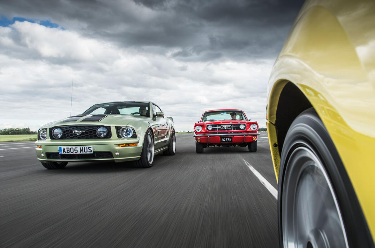 Ford Mustang five generations