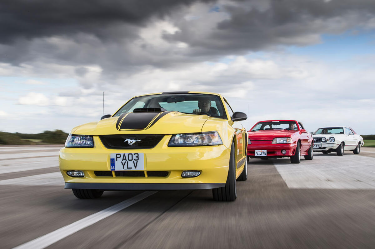 Ford Mustang five generations