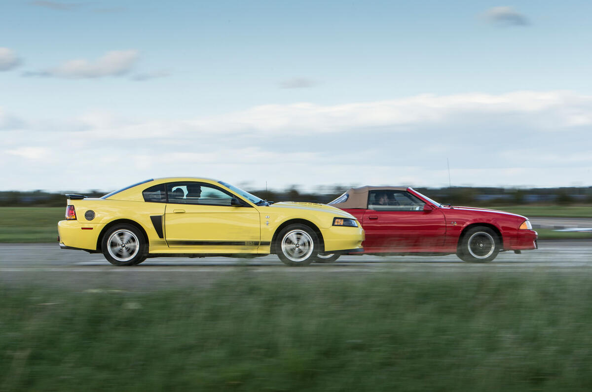 Ford Mustang five generations