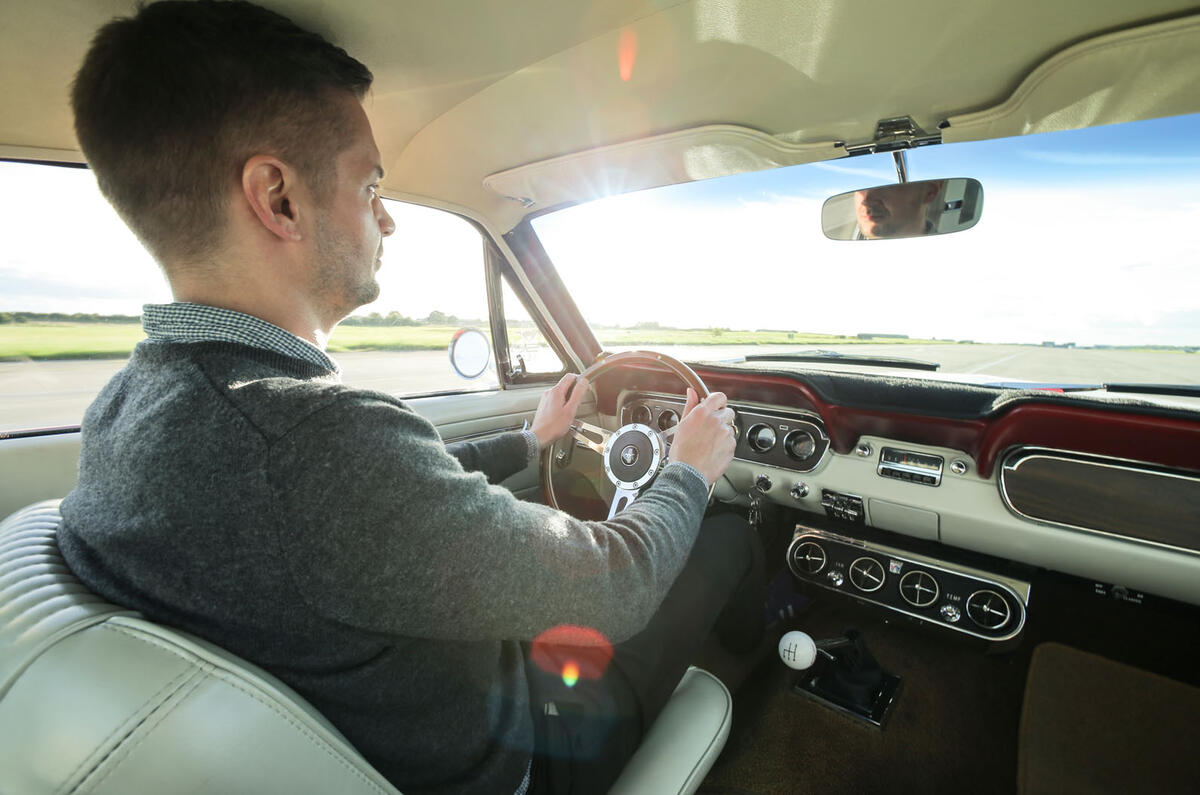 Ford Mustang interior five generations
