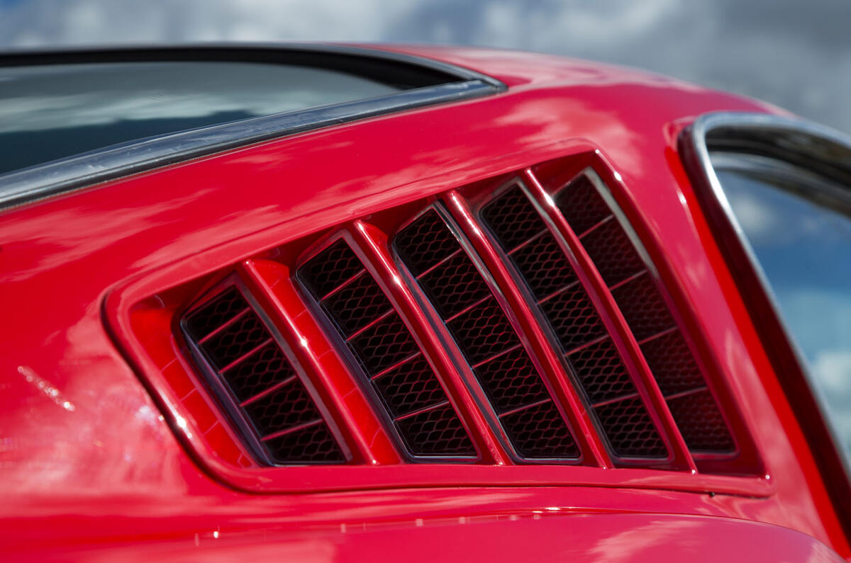 Ford Mustang vent five generations