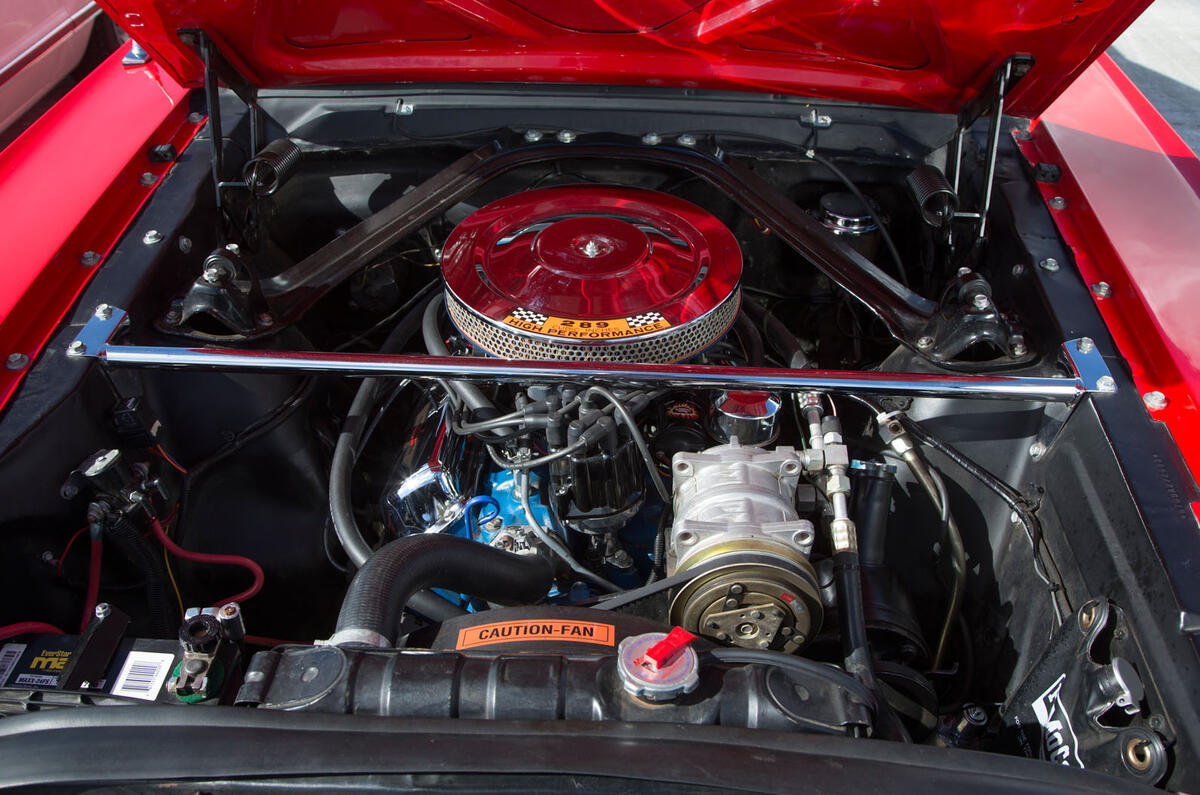 Ford Mustang engine five generations