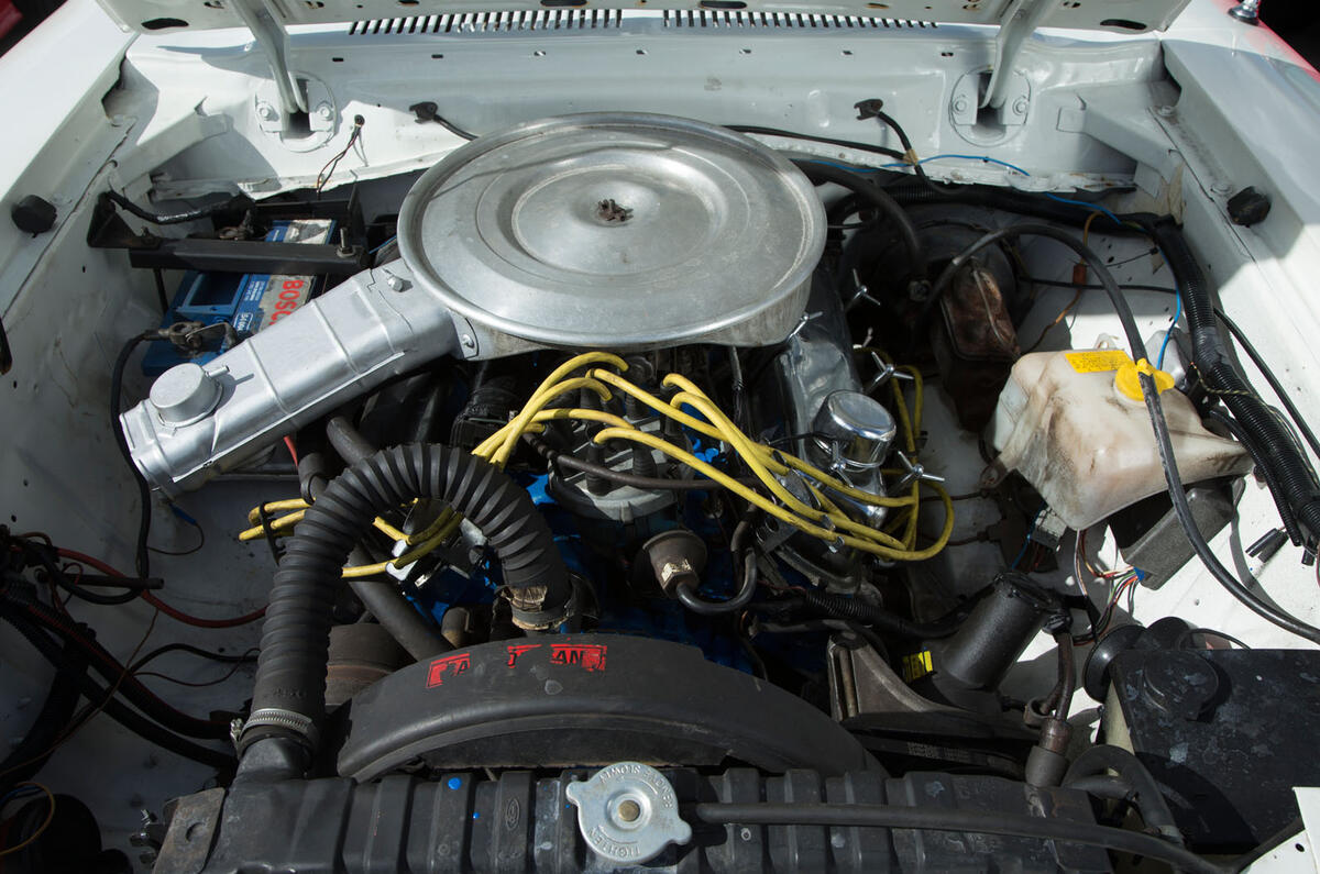 Ford Mustang engine five generations
