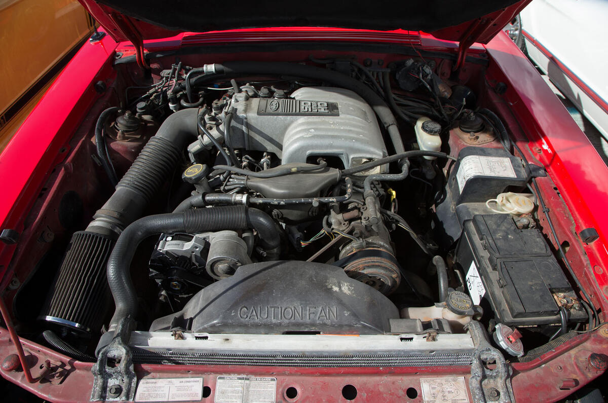 Ford Mustang engine five generations