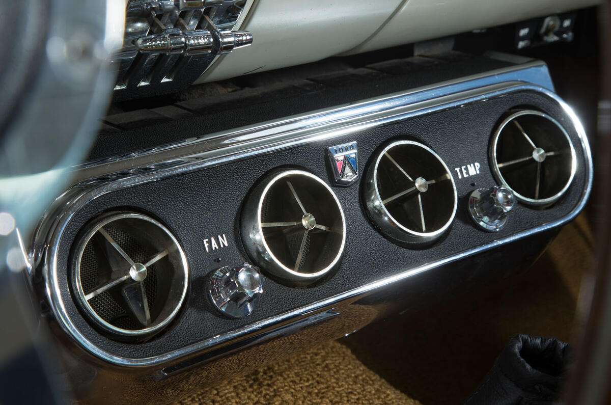Ford Mustang interior five generations