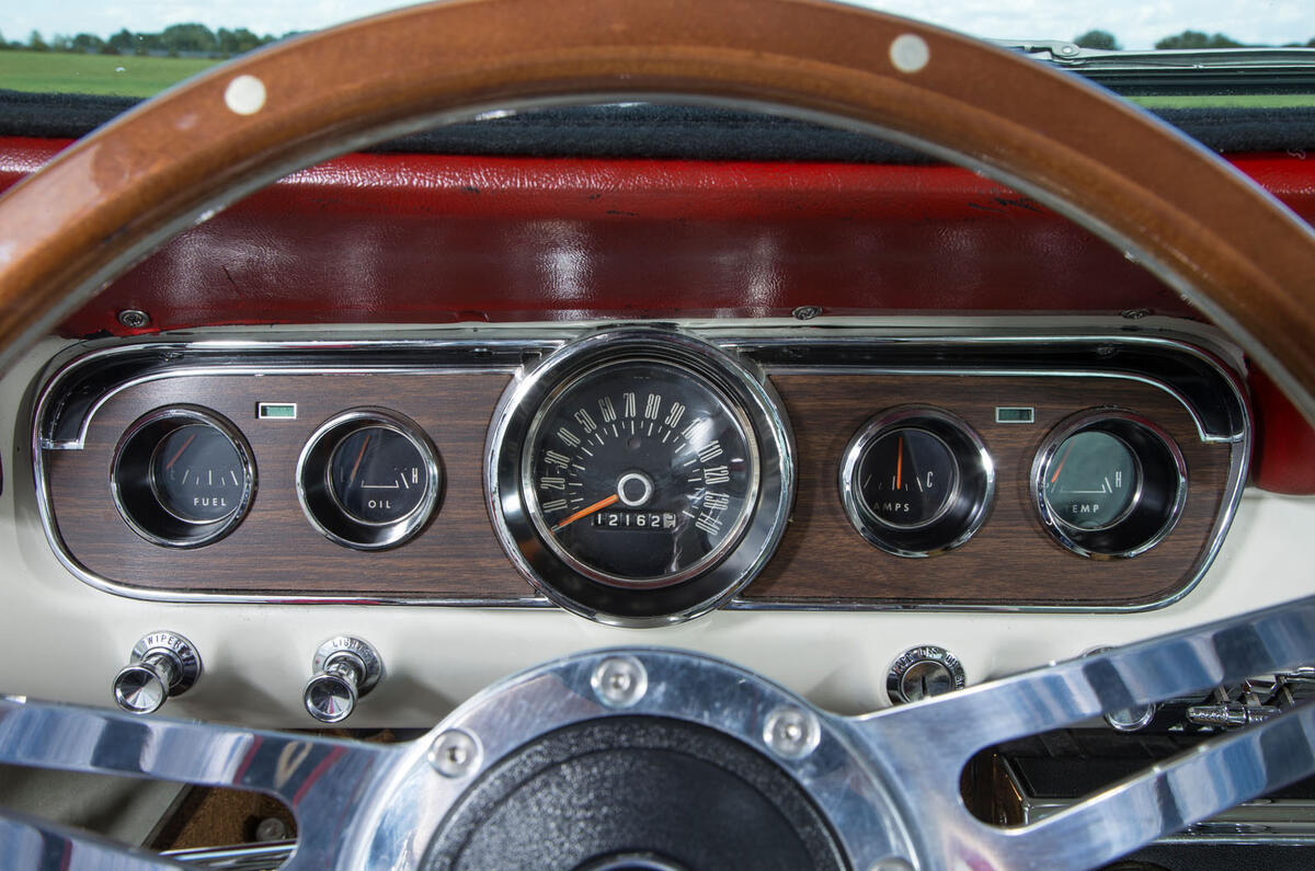 Ford Mustang dials five generations