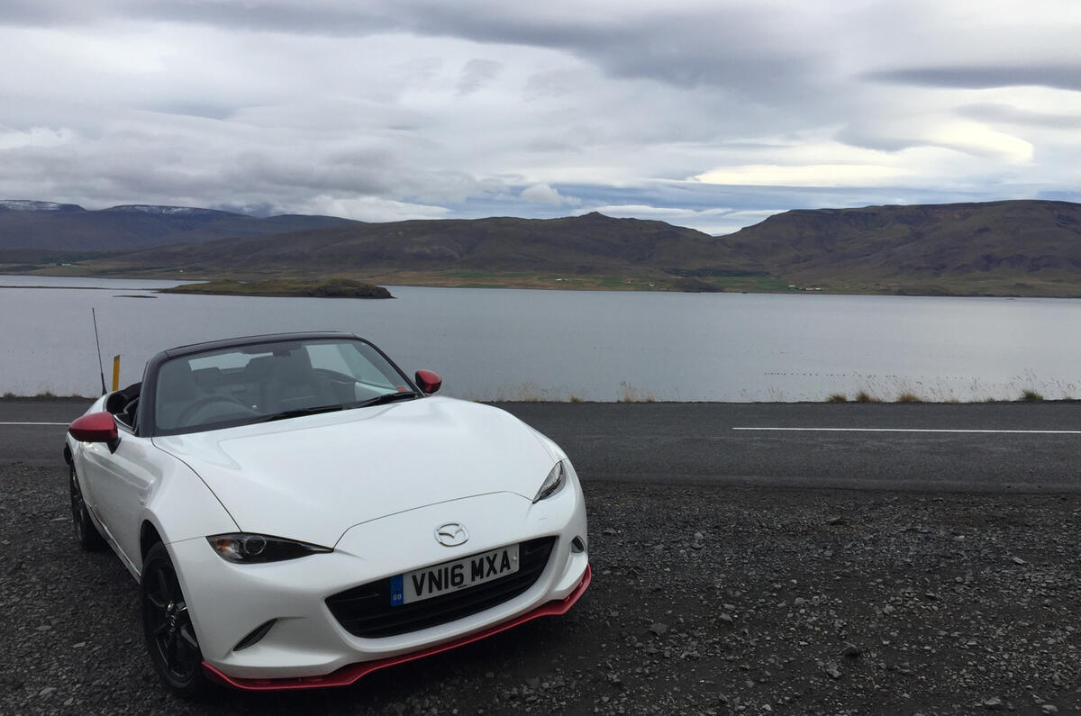Mazda MX-5 Icon in Iceland: live blog