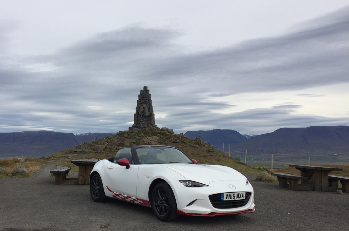 Mazda MX-5 Icon in Iceland: live blog