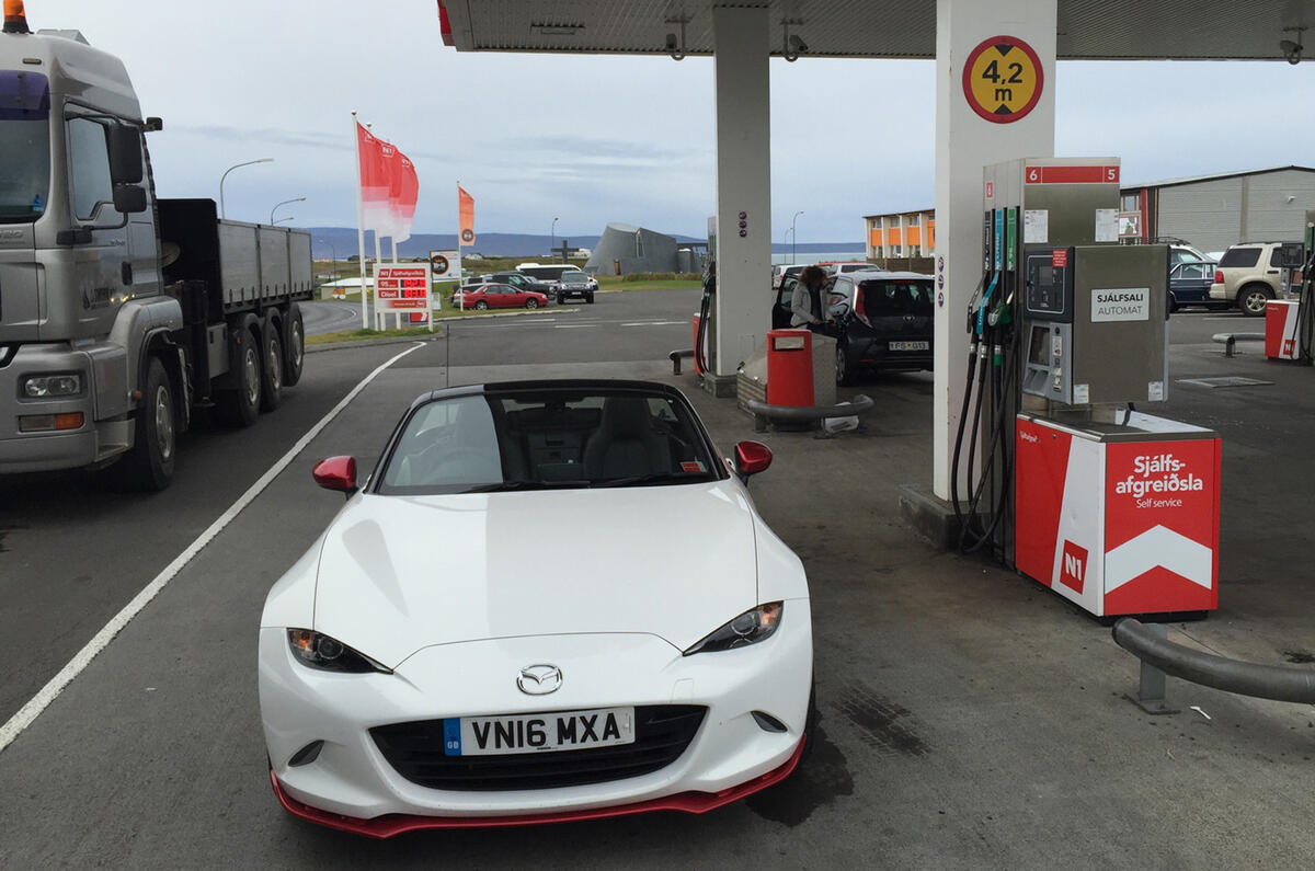 Mazda MX-5 Icon in Iceland: live blog