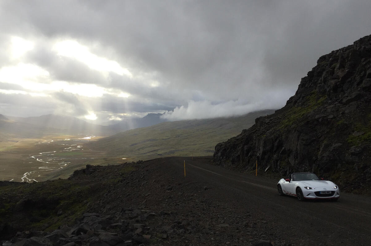 Mazda MX-5 Icon in Iceland: live blog