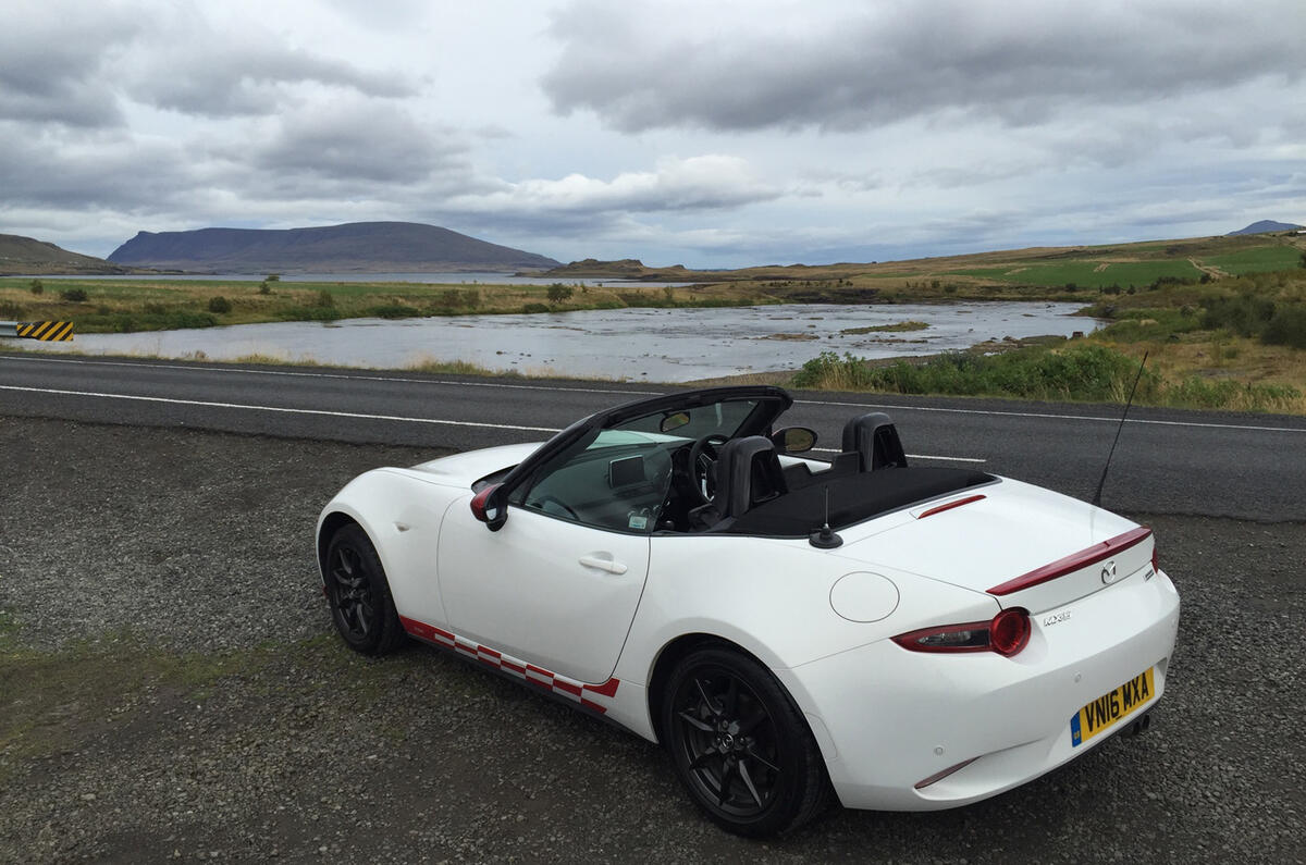 Mazda MX-5 Icon in Iceland: live blog