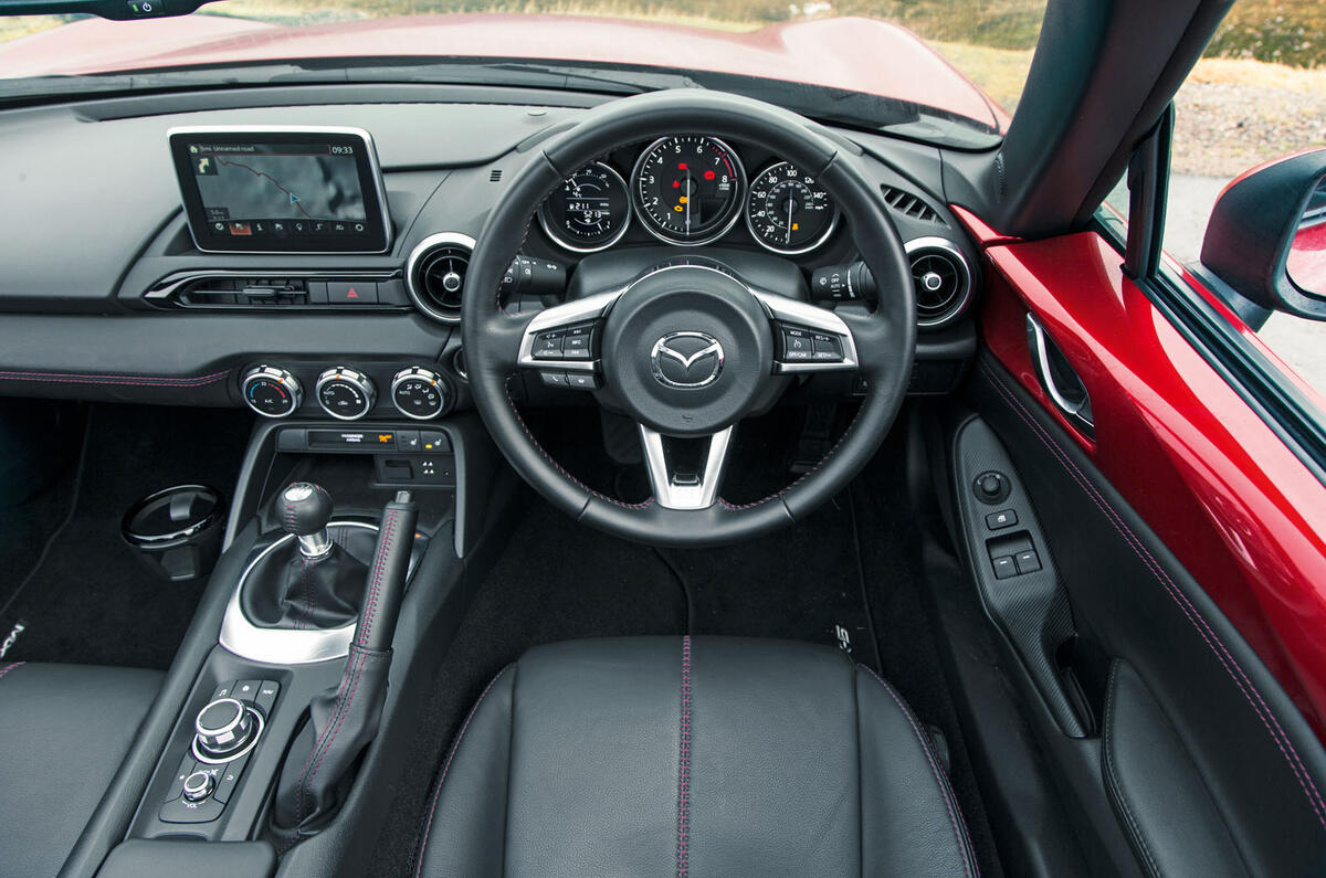 Mazda MX-5 steering wheel