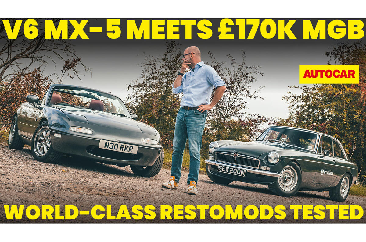 V6 MX-5 v £170k MGB