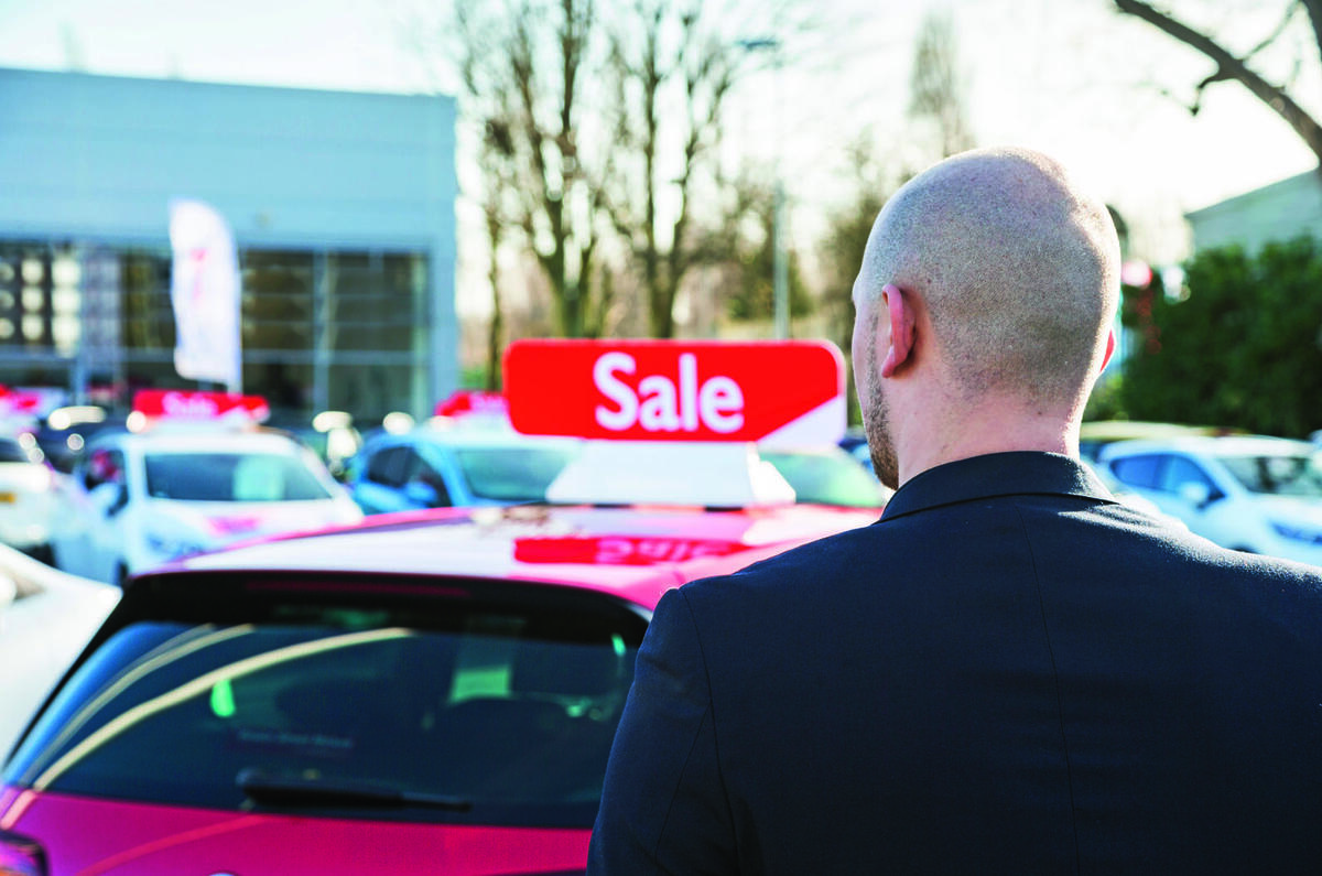 Used car dealership
