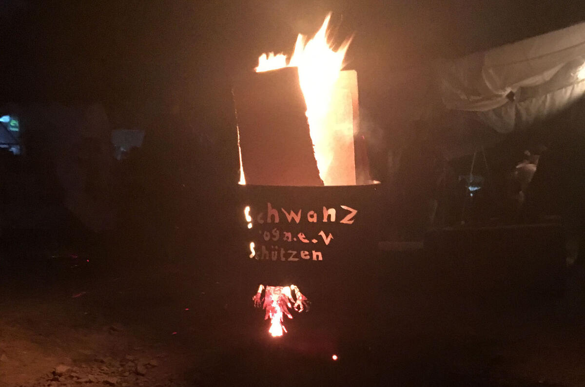 Nurburgring 24hrs 2019 - bonfire