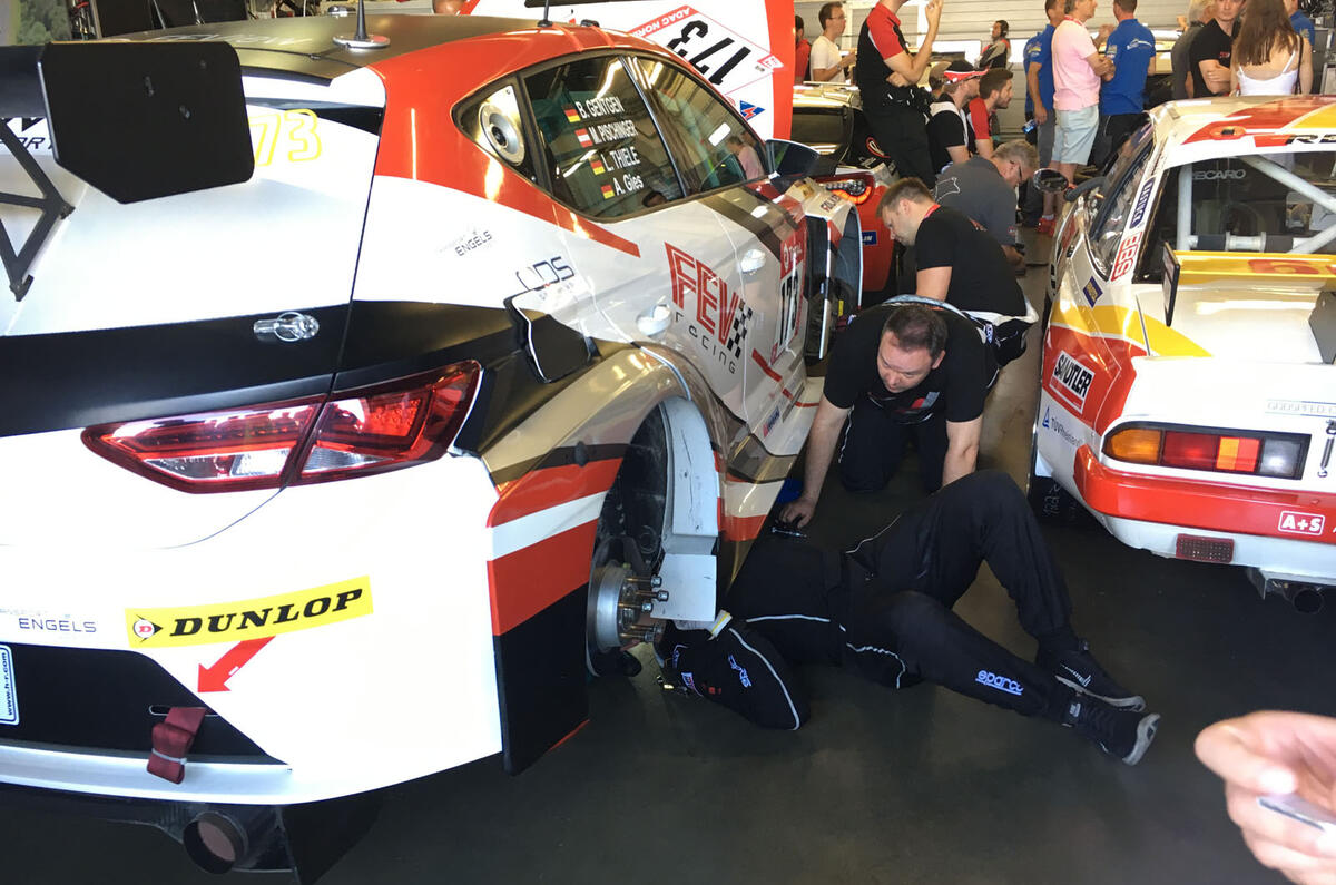 Nurburgring 24hrs 2019 - garage