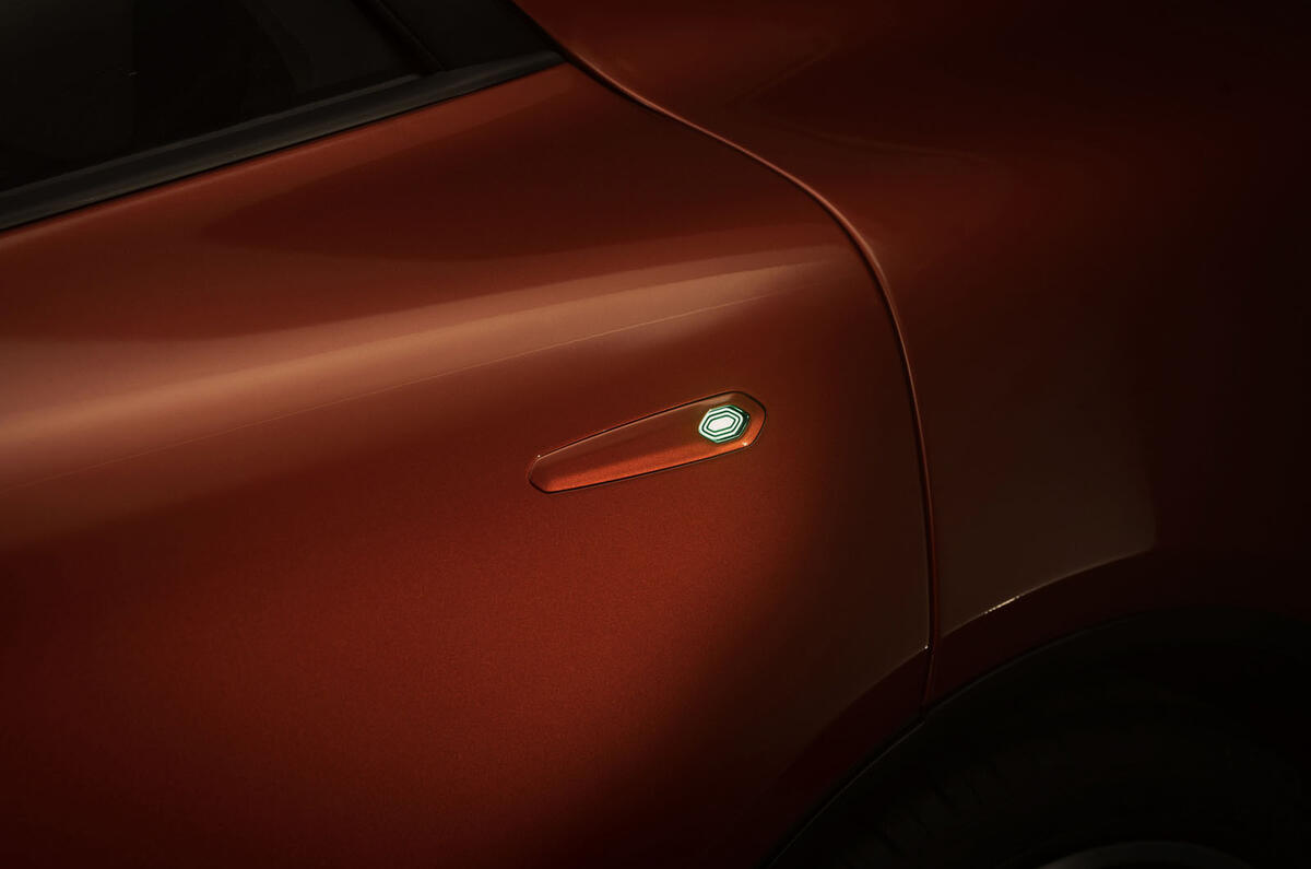 NEVS Emily GT door handle detail 2023 NEVS Emily GT door handle detail 2023