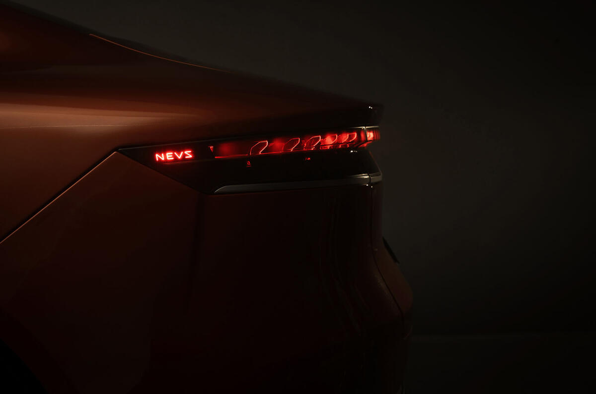 NEVS Emily GT light detail 2023 NEVS Emily GT light detail 2023
