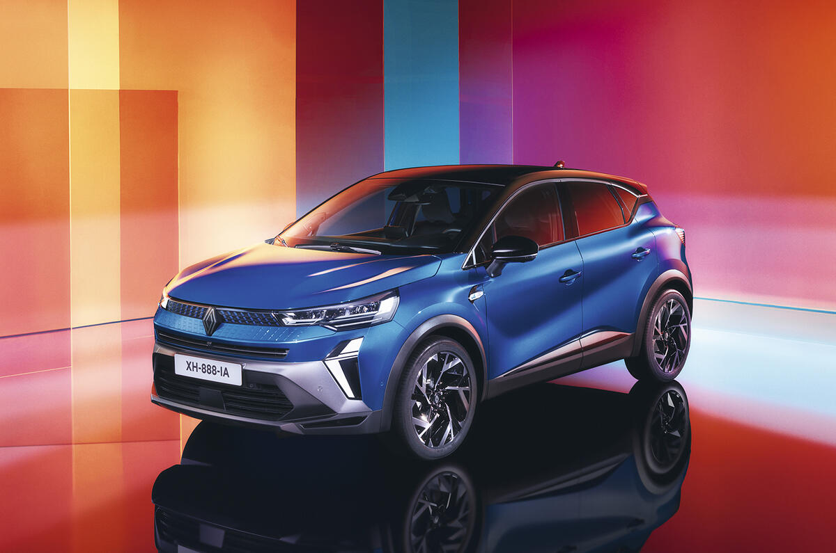 New Renault Captur front