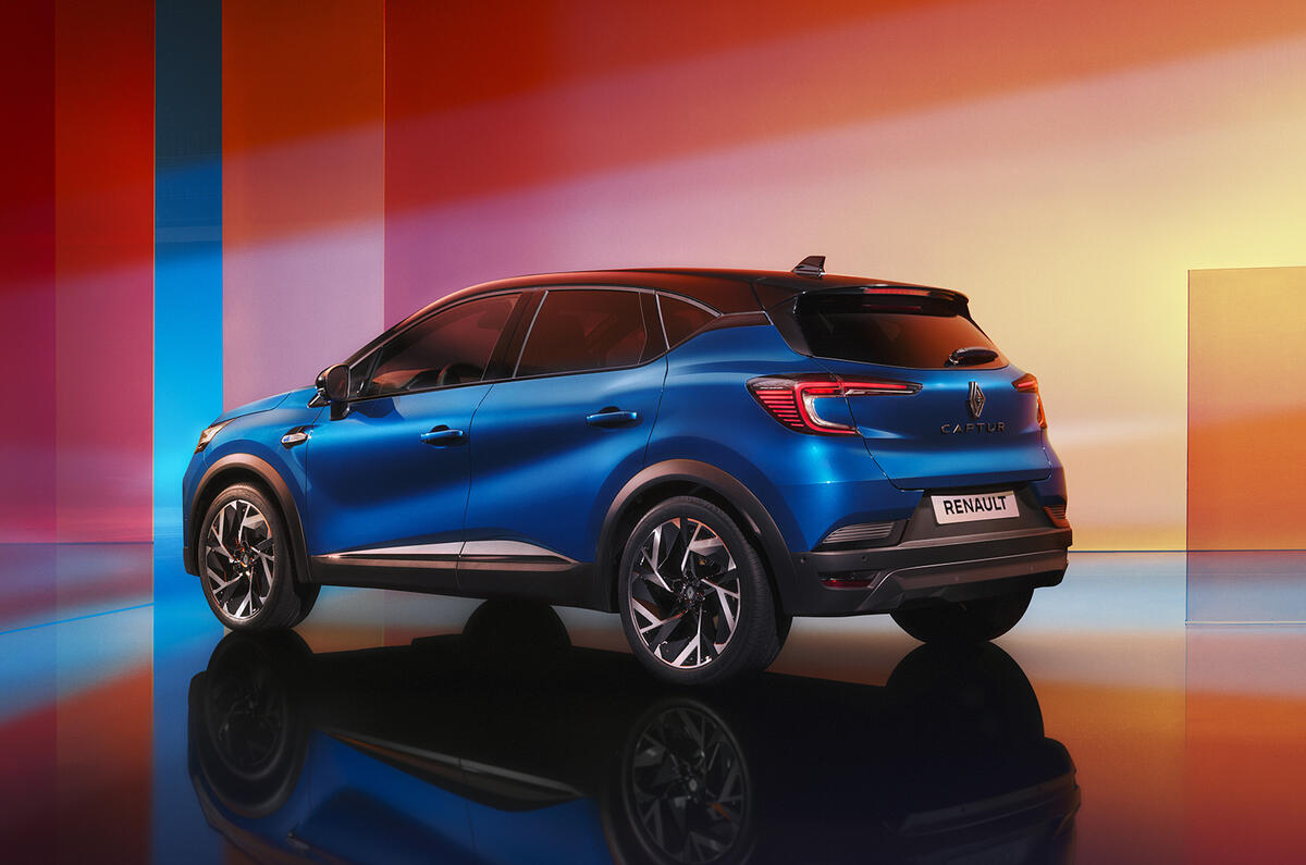 New Renault Captur rear
