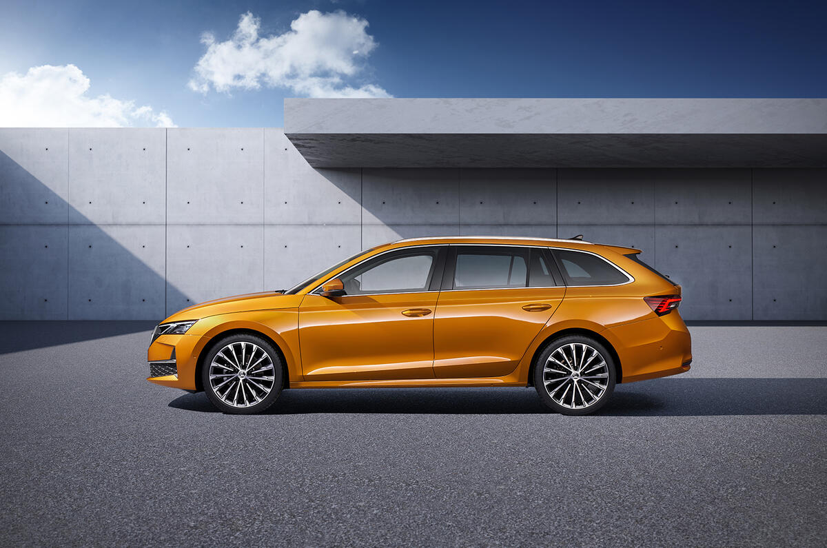 New Skoda Octavia estate