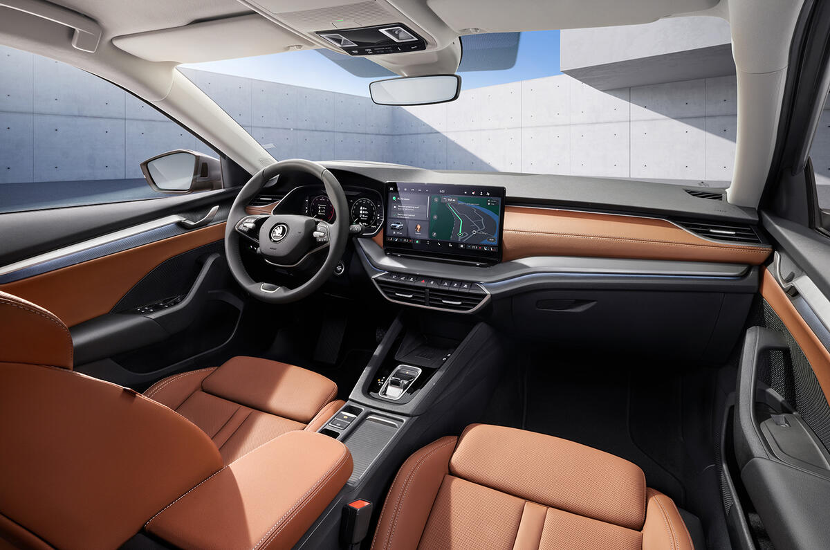 New Skoda Octavia interior