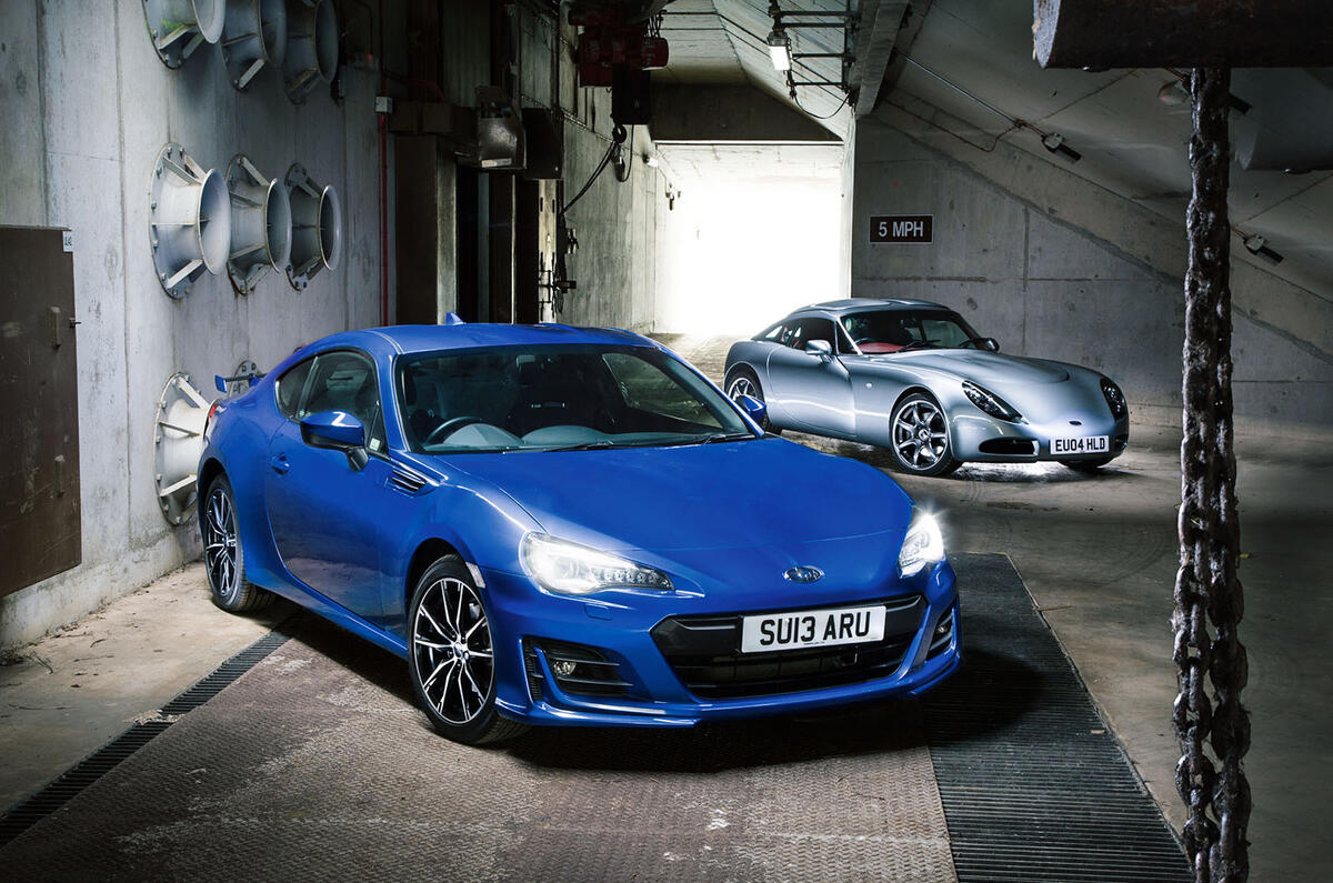 Subaru BRZ vs TVR T350 - new vs used
