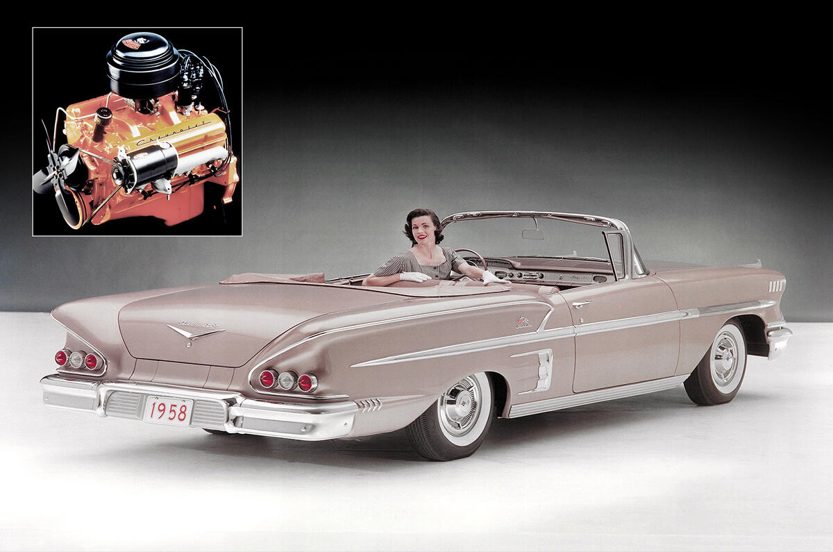 More than 100 million Chevrolet small block V8 engines have been built since it was launched in 1954. 