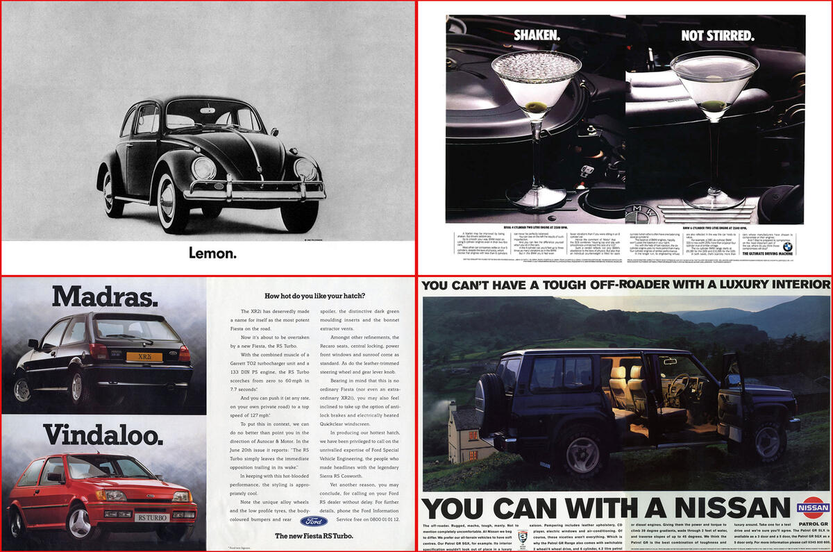 Over the years, you’ll have seen thousands – probably tens of thousands – of car ads in the pages of your favourite magazines