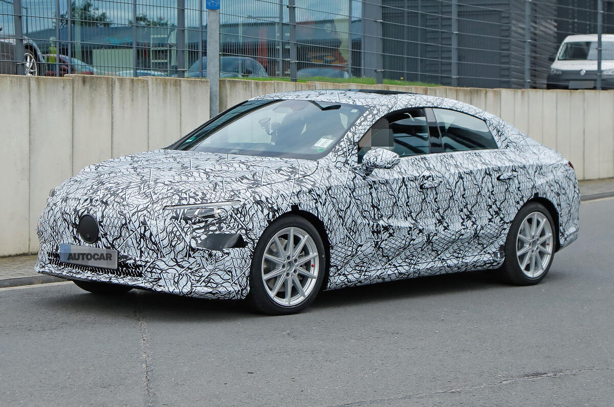 New 2025 Mercedes CLA front left New 2025 Mercedes CLA front left