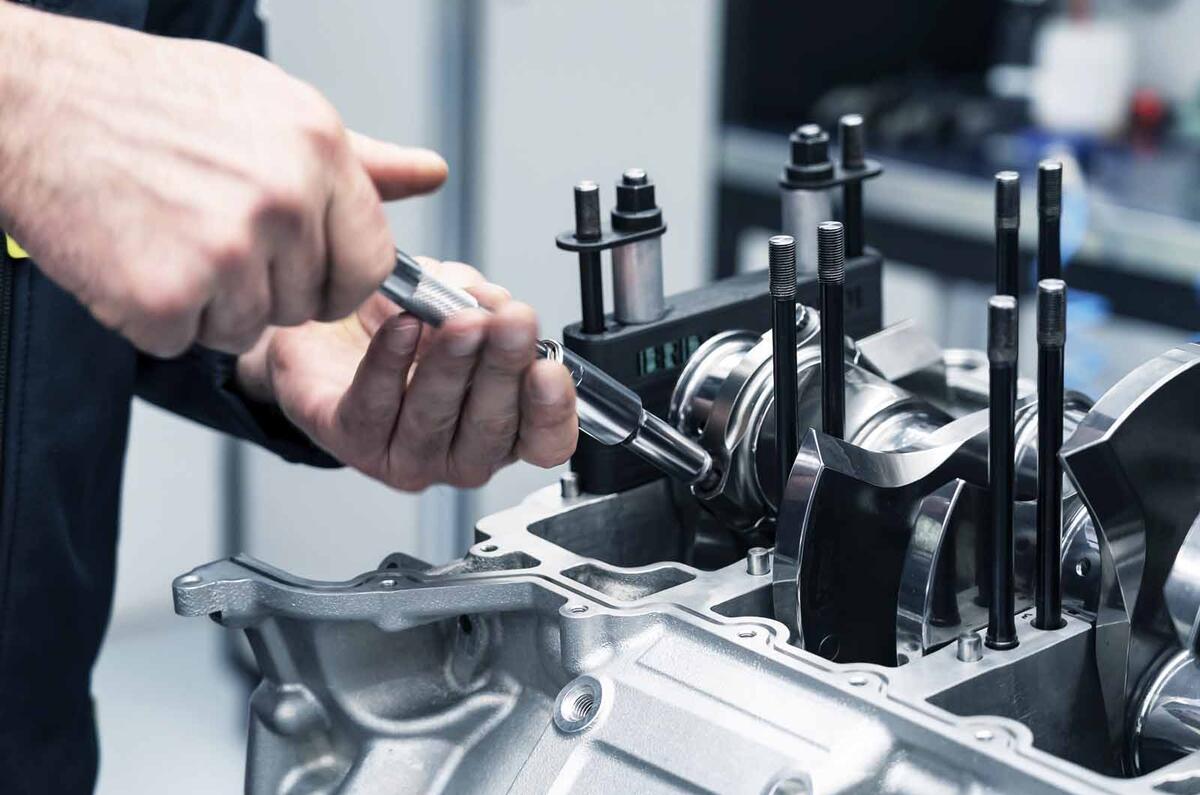 Aston Martin V6 engine production Aston Martin V6 engine production