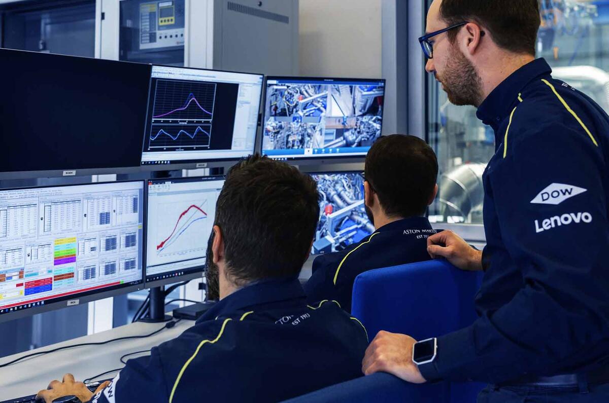 Aston Martin V6 engine engineers Aston Martin V6 engine engineers