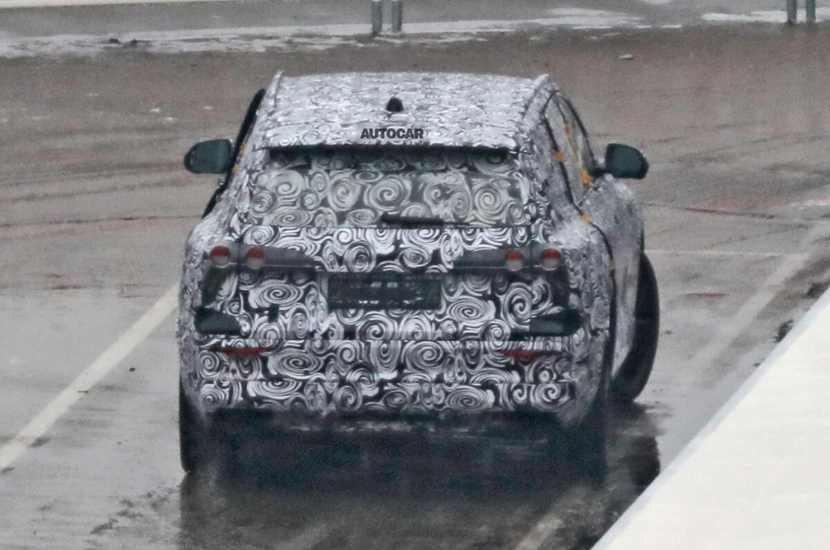 New Audi Q7 rear New Audi Q7 rear