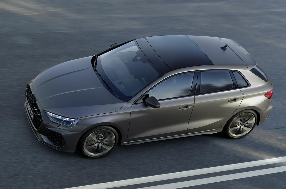 New Audi S3 Sportback roof down New Audi S3 Sportback roof down