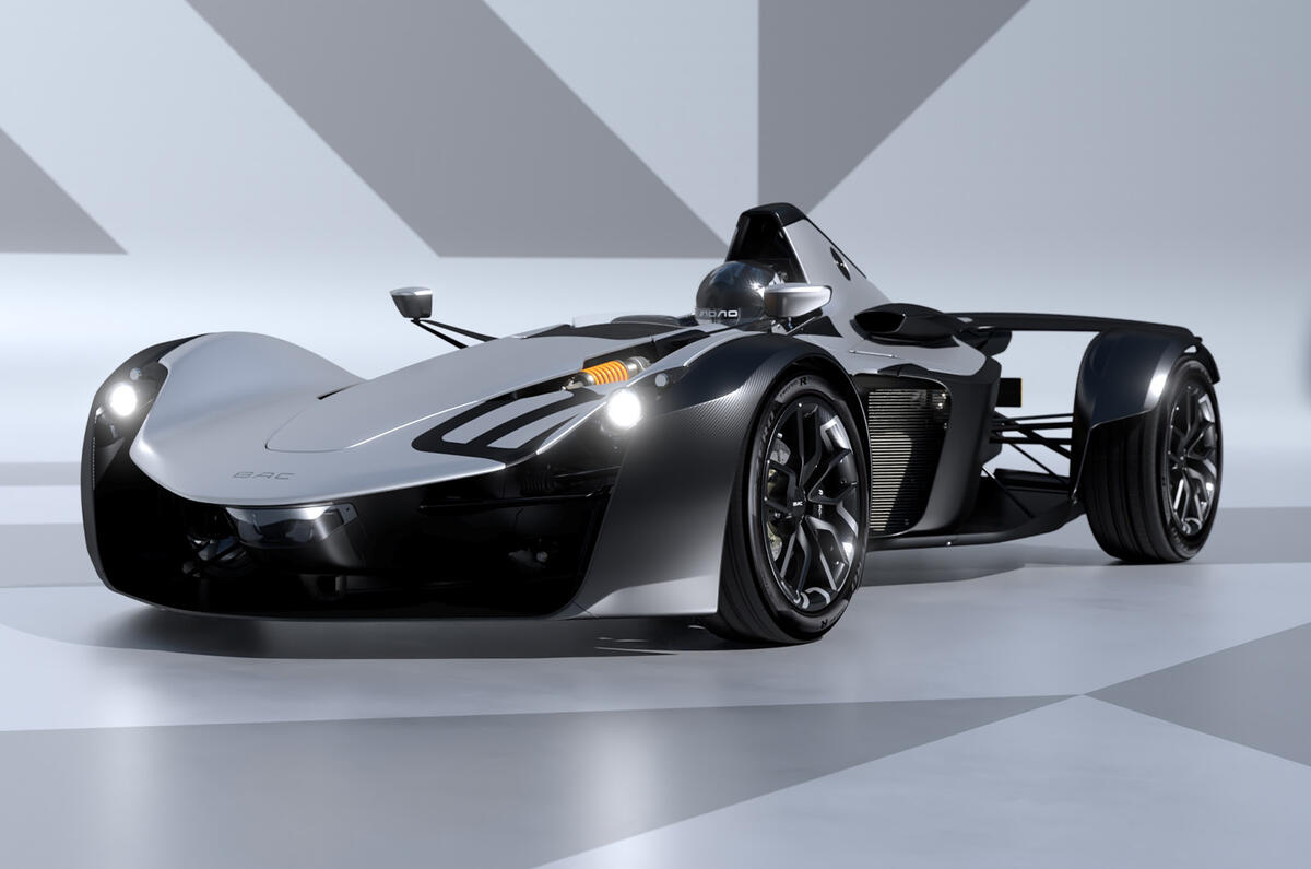 New BAC Mono front lights on New BAC Mono front lights on