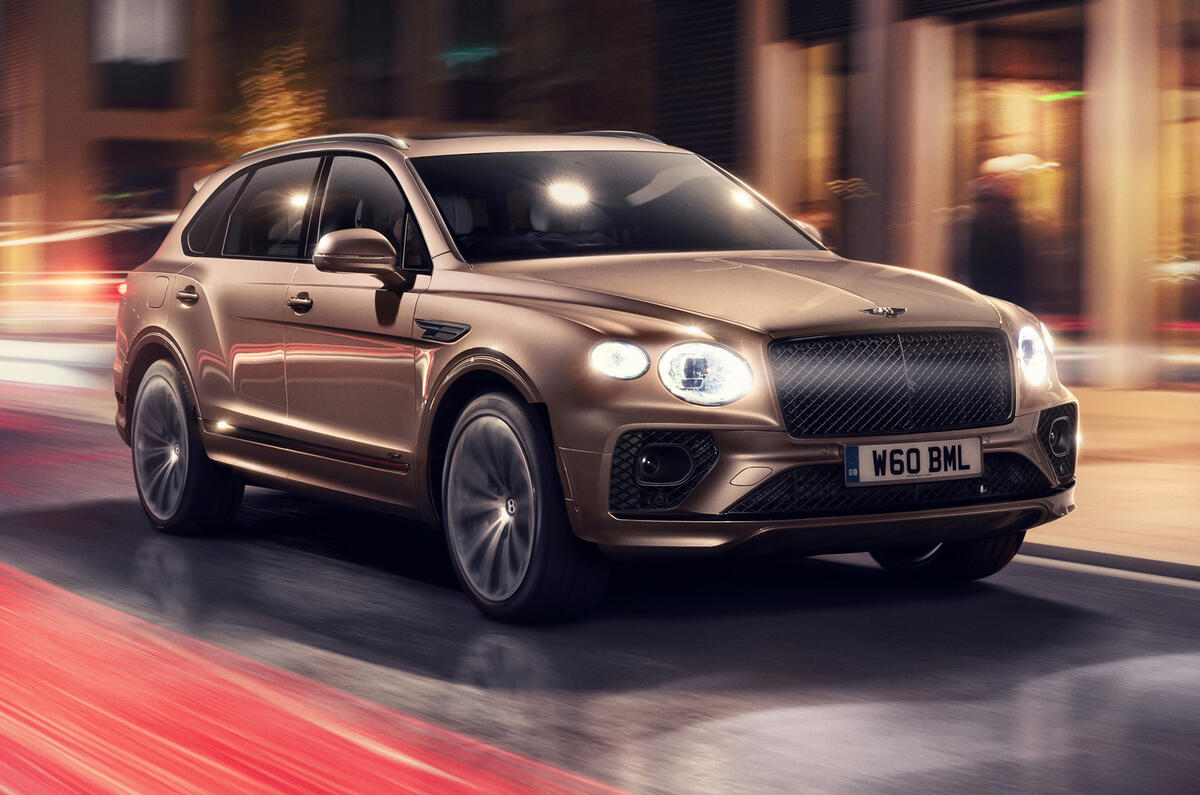 2021 Bentley Bentyaga Hybrid - front 2021 Bentley Bentyaga Hybrid - front