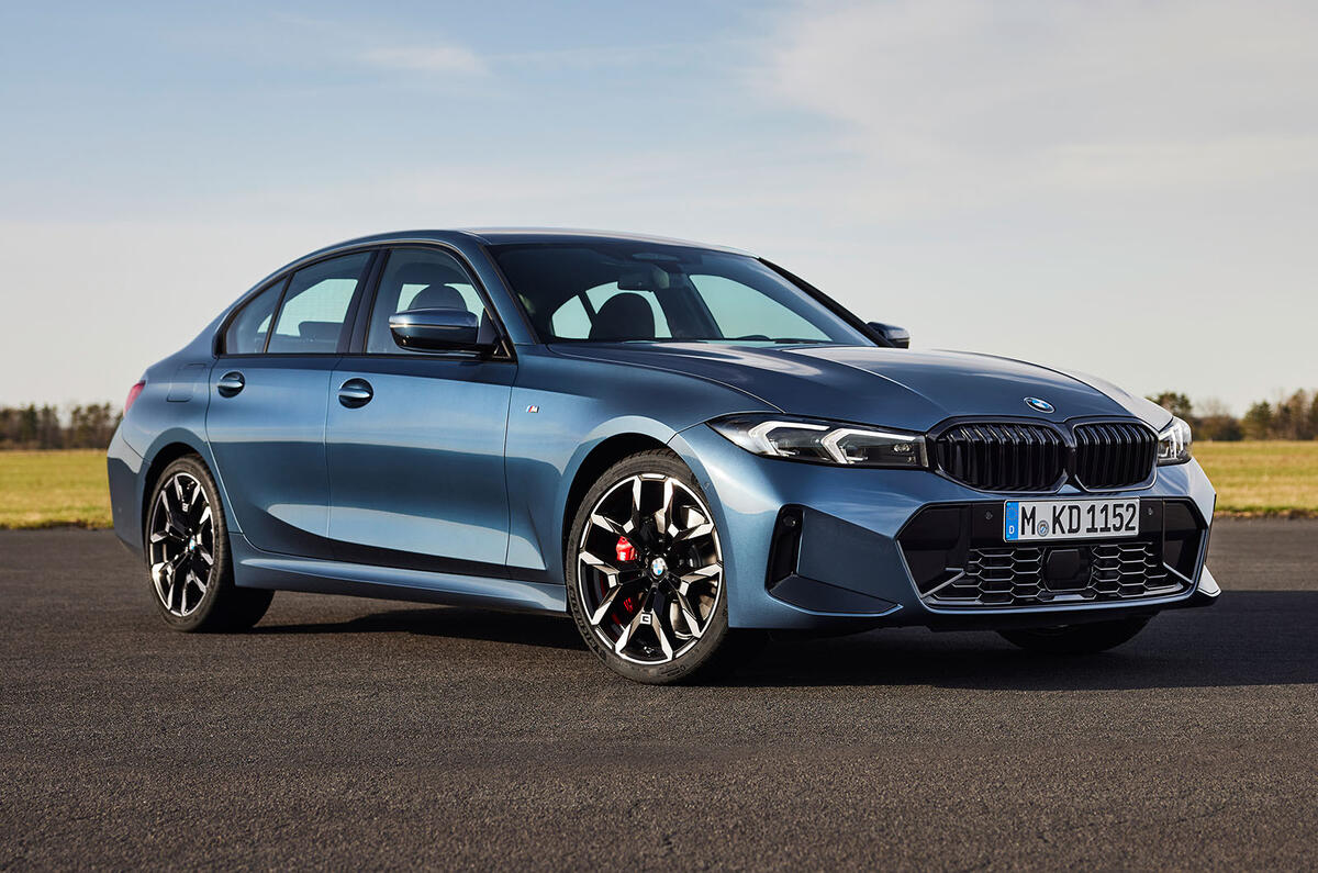 New BMW 3 Series front three quarter static New BMW 3 Series front three quarter static
