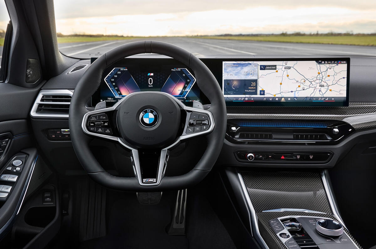 New BMW 3 Series interior New BMW 3 Series interior