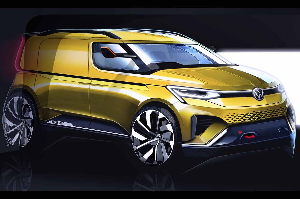 Volkswagen Caddy sketch