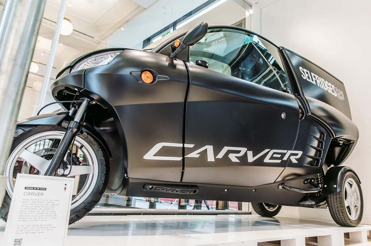 New electric Carver at Selfridges