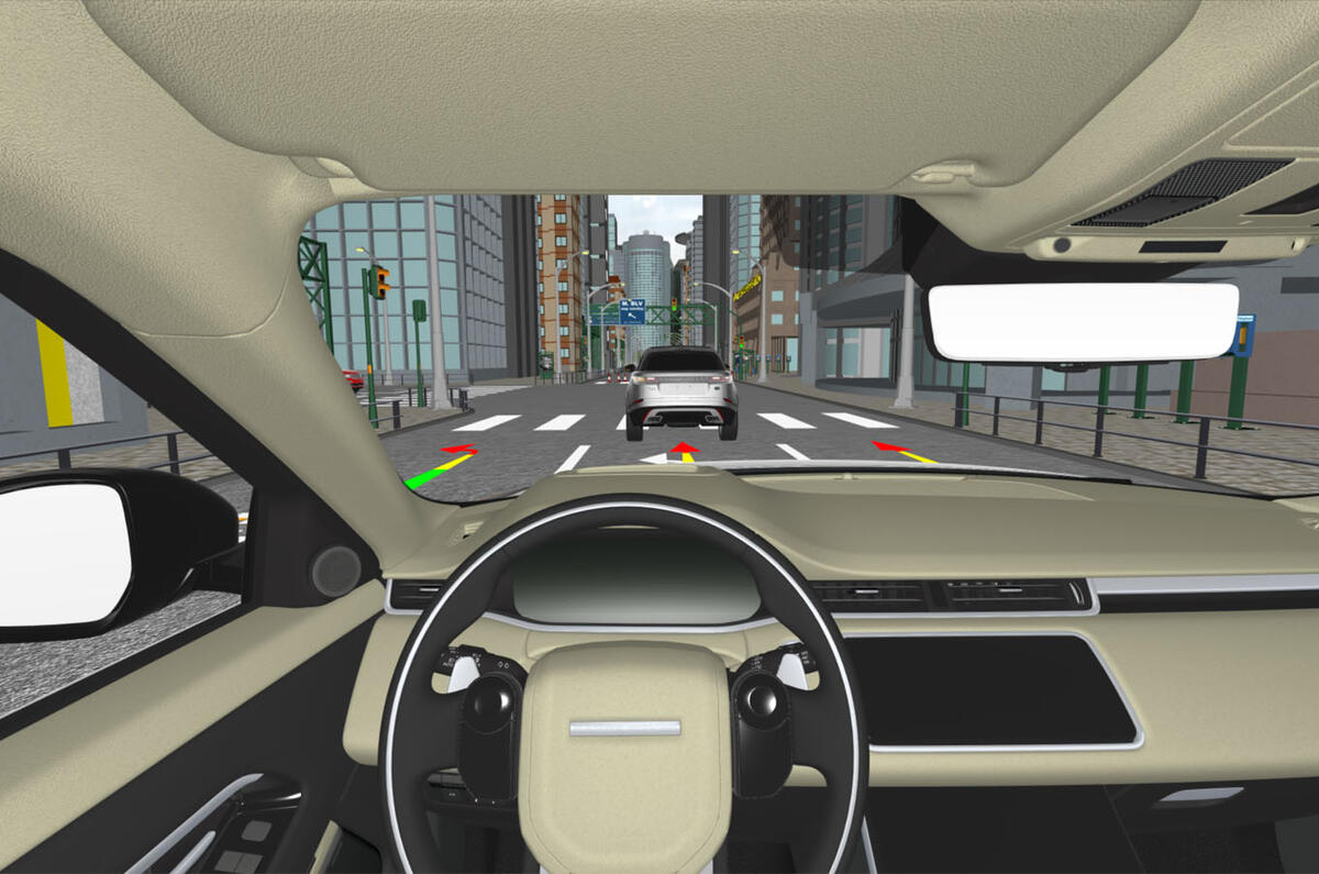 2019 Range Rover Evoque CGI cockpit
