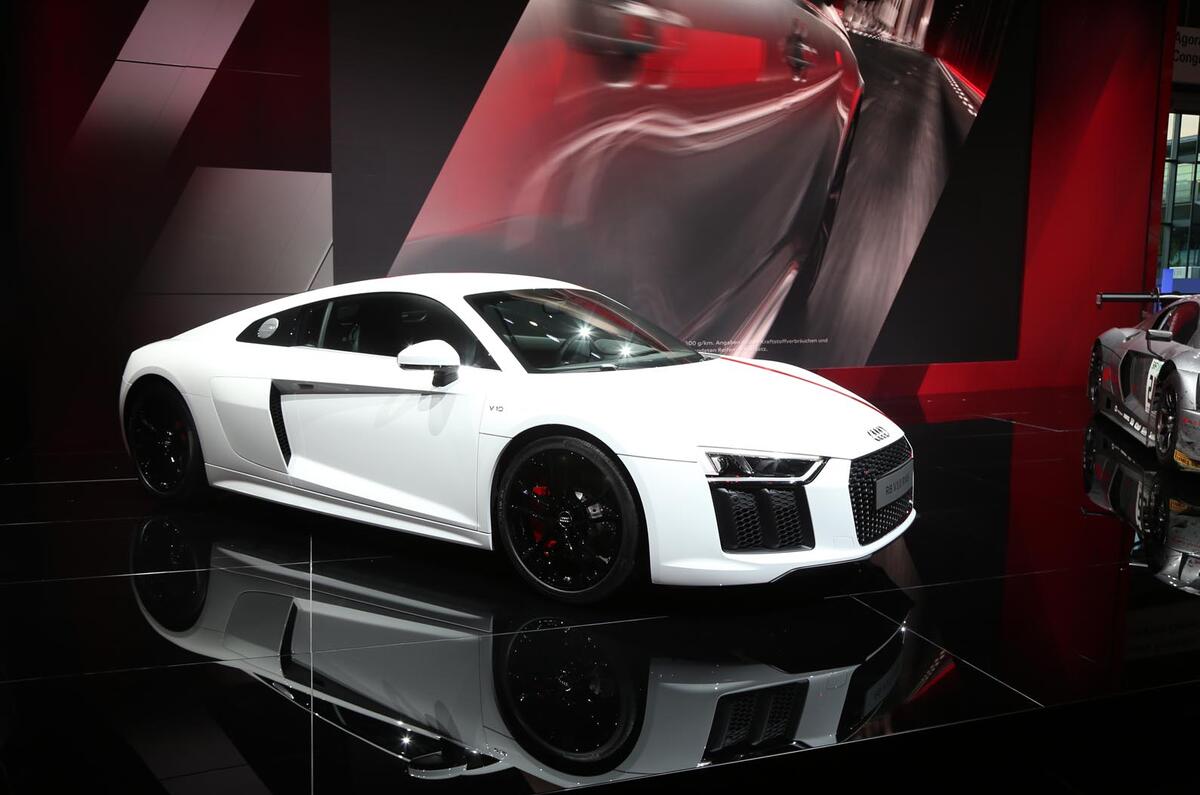 Revealed for the first time, the new Audi R8 V10 RWS