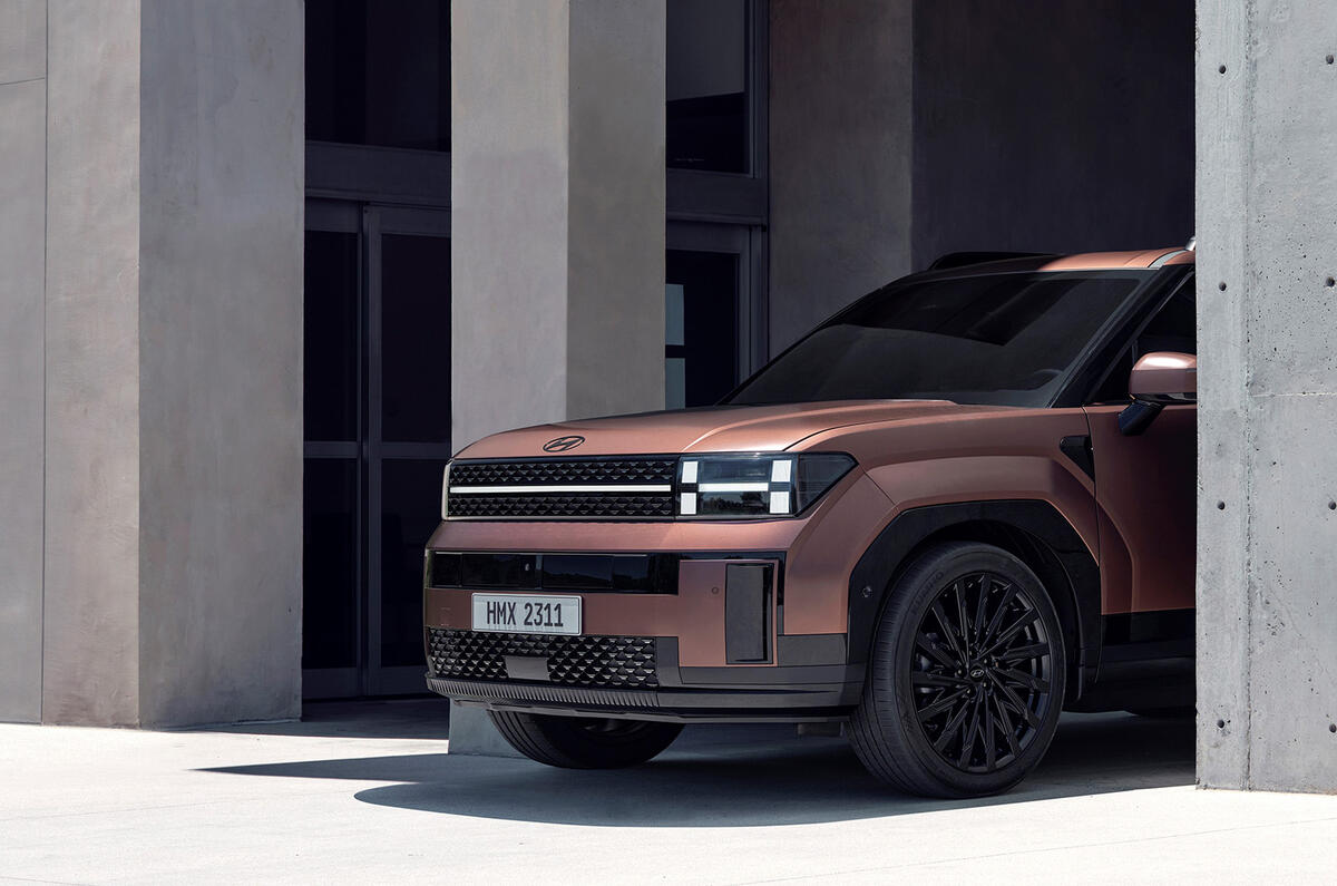 New Hyundai Santa Fe brown hidden New Hyundai Santa Fe brown hidden