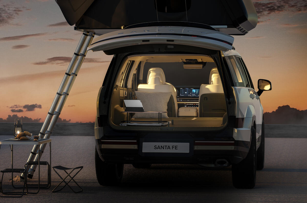 New Hyundai Santa Fe camping 2 New Hyundai Santa Fe camping 2