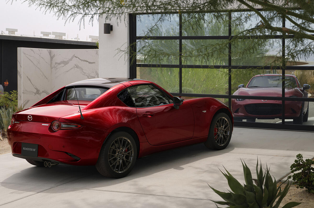 New Mazda MX 5 rear New Mazda MX 5 rear