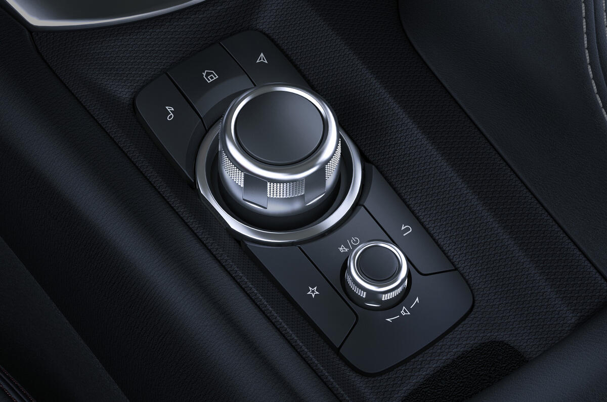 New Mazda MX 5 rotary dial New Mazda MX 5 rotary dial