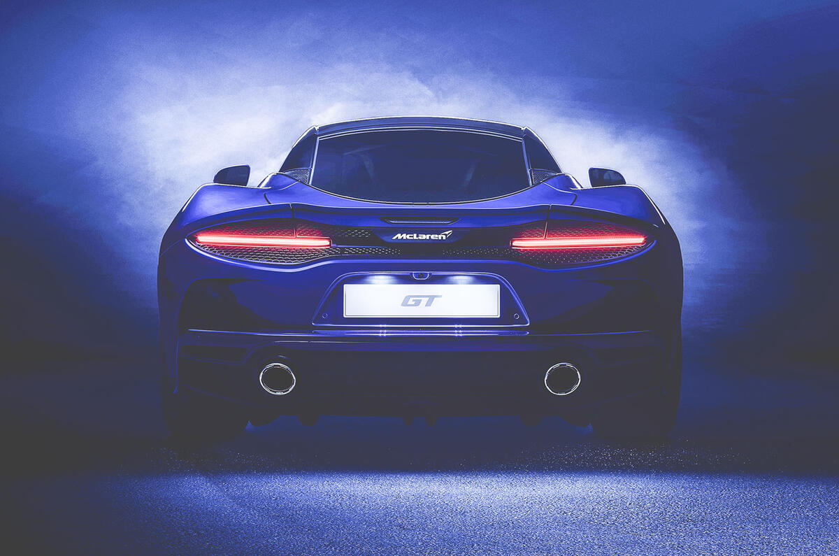 McLaren GT rear lightened