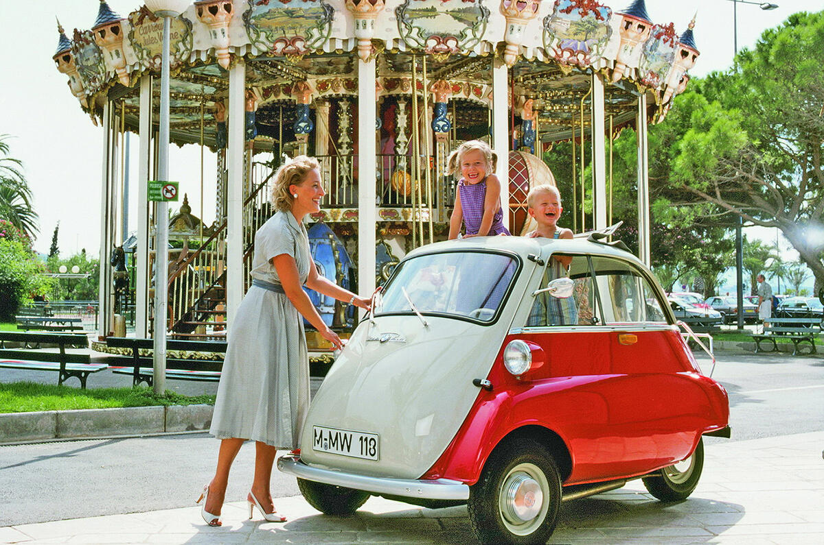 In the 1950s a huge industry sprang up across Europe, building microcars. 