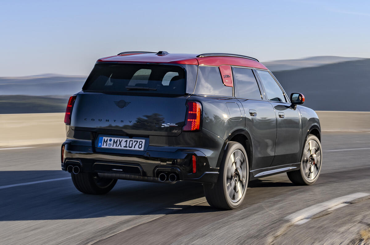 New Mini Countryman rear city New Mini Countryman rear city
